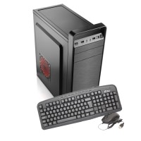 TEKPC P4 CEL.G540 2.50GHZ 4GB 120GB O/B W10 PRO HAZIR PC - 1